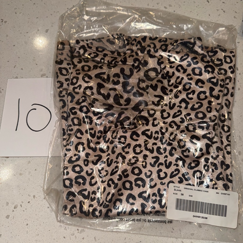 Ruby Ribbon Original Classic Cami Coral - Cheetah, Size 38